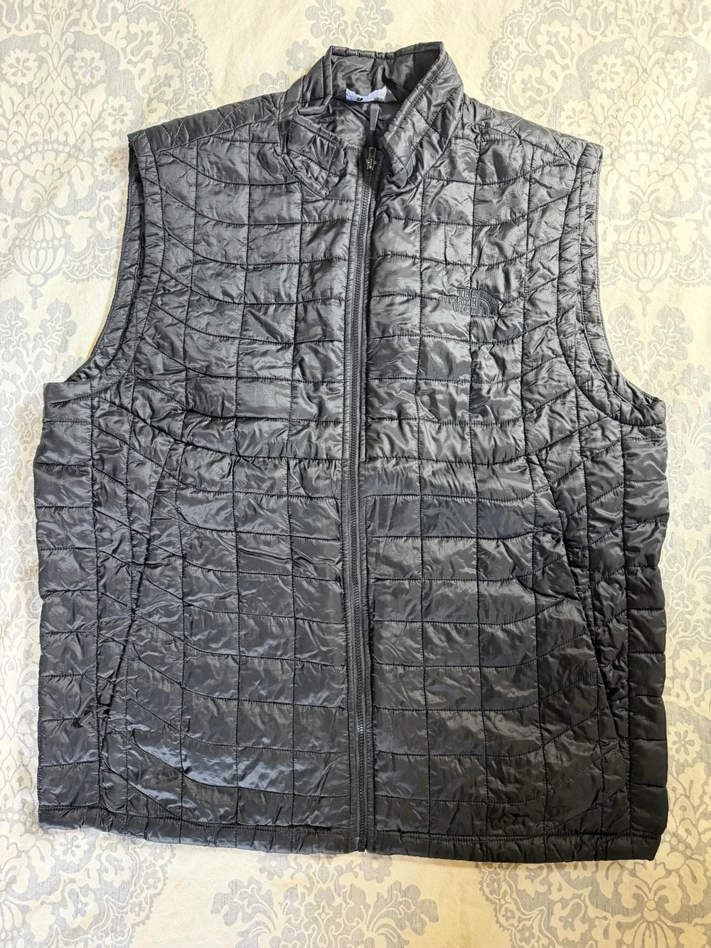 The North Face Men's Black Quilted Packable Vest